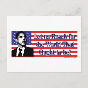 Cartão Postal Barack Obama