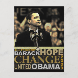 Cartão Postal Barack Obama Hope