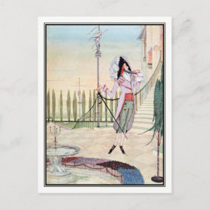 Cartão Postal Barba Azul de Harry Clarke