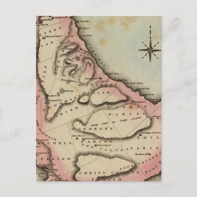 Cartão Postal Barbados 2 (Frente)