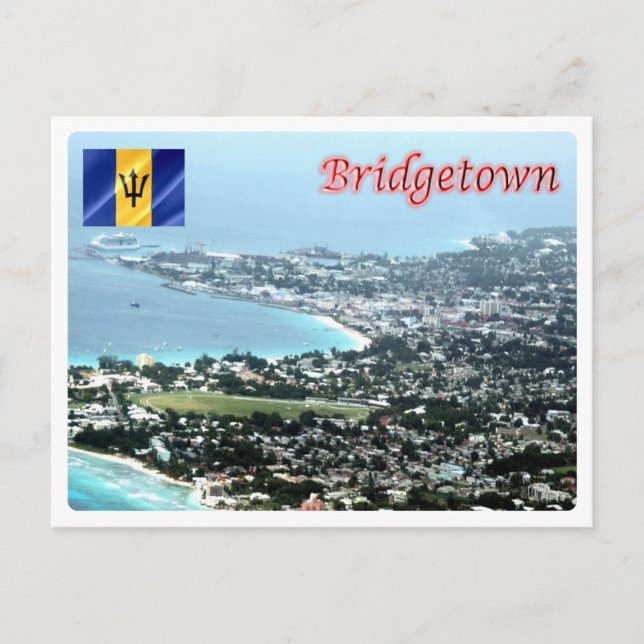 Cartão Postal Barbados - Bridgetown - (Frente)