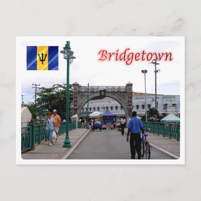 Cartão Postal Barbados - Bridgetown - (Frente)