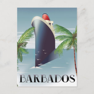Cartão Postal Barbados Cruise