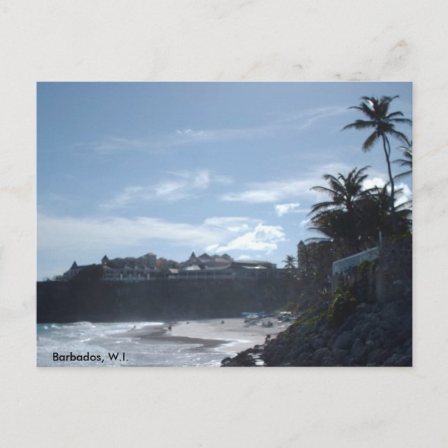 Cartão Postal Barbados, W.I#2. (Frente)