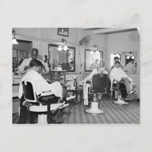 Cartão Postal Barbearia do Capitólio, 1938