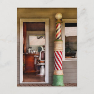 Cartão Postal Barber - Preciso cortar o cabelo