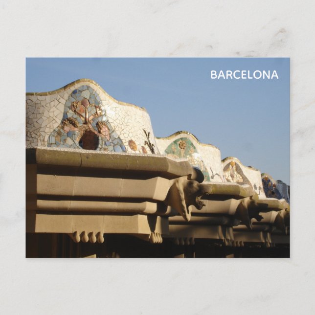 Cartão postal Barcelona (Frente)