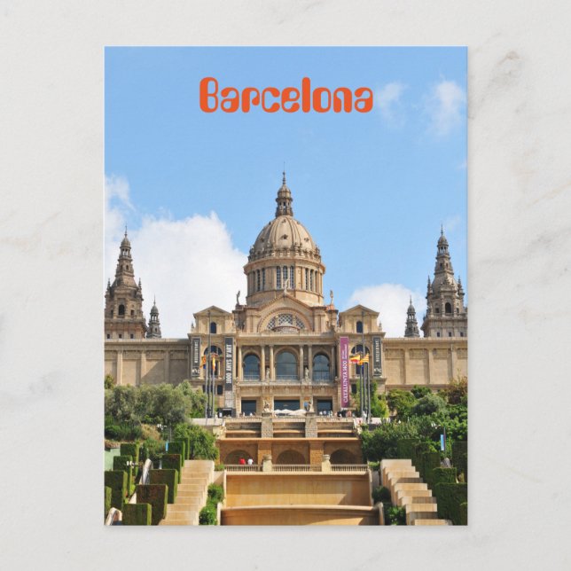 Cartão Postal Barcelona (Frente)