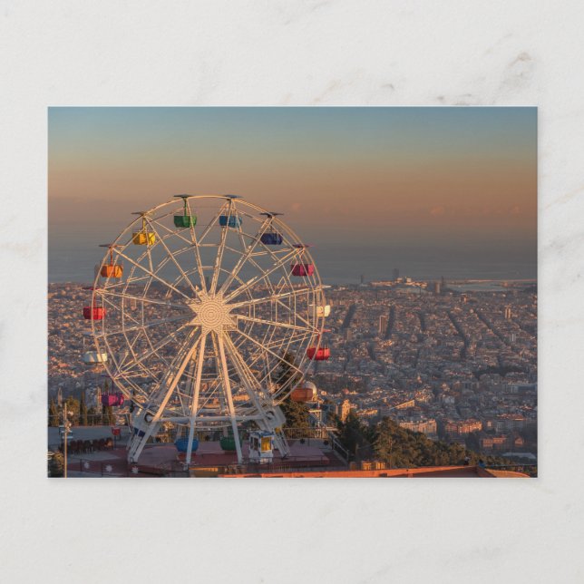 Cartão Postal Barcelona (Frente)