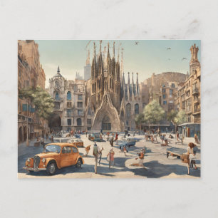 Cartão Postal Barcelona (3)