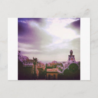 Cartão Postal Barcelona de Gaudi