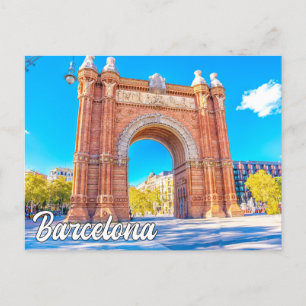 Cartão Postal Barcelona, Espanha