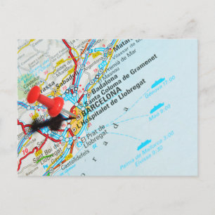 Cartão Postal Barcelona, Espanha
