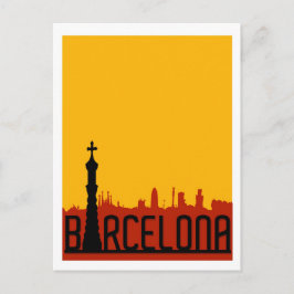 Cartão Postal Barcelona, Espanha,