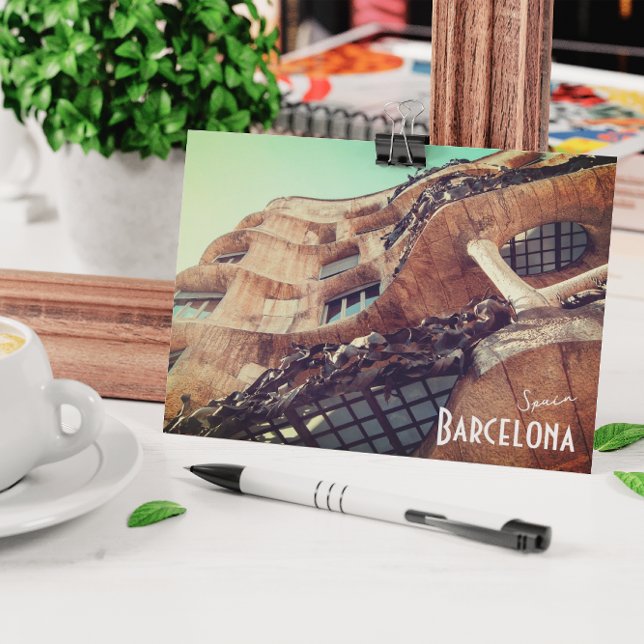 Cartão Postal Barcelona, Espanha - Casa Batllo por Cartão-postal (Criador carregado)