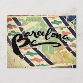 Cartão Postal Barcelona postcard