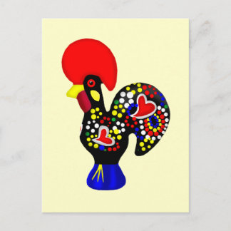Cartão Postal Barcelos Galo de Portugal pelos portugueses