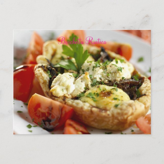 Cartão Postal Barchetta Rustica (Frente)