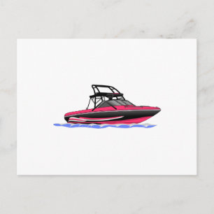Cartão Postal Barco