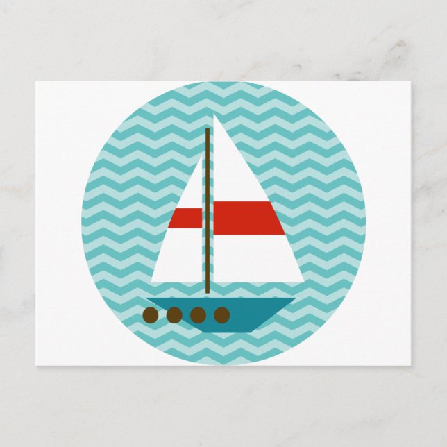 Cartão Postal Barco (Frente)