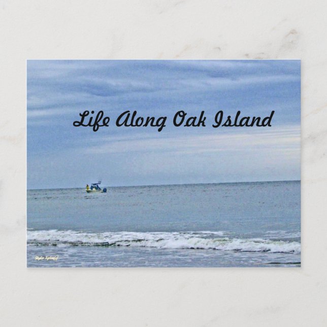 Cartão Postal Barco ao Mar (Frente)