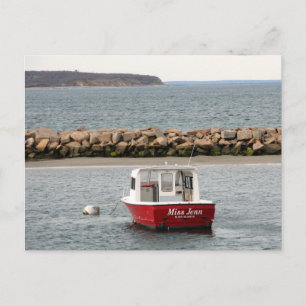 Cartão Postal Barco da Ilha Block