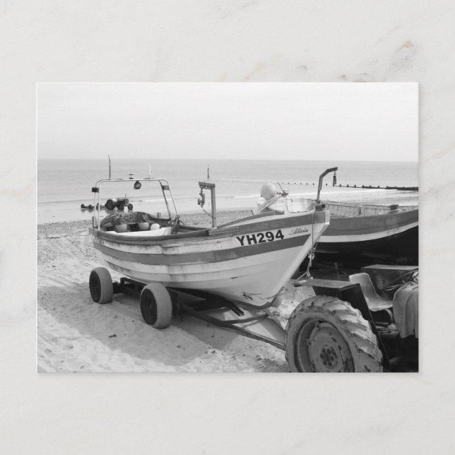Cartão Postal "Barco de Pesca" (Frente)