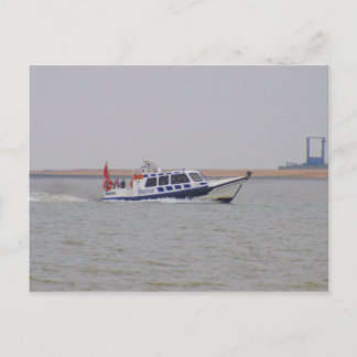 Cartão Postal Barco de Segurança
