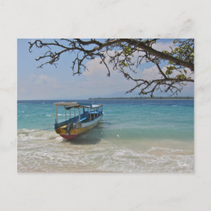 Cartão Postal Barco nos trópicos