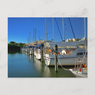 Cartão Postal Barcos