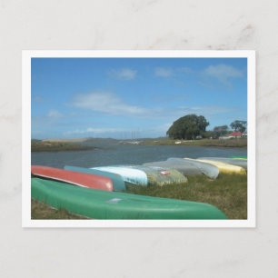 Cartão Postal Barcos