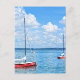 Cartão Postal Barcos à vela