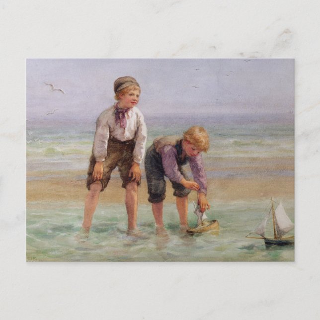 Cartão Postal Barcos à Vela (Frente)