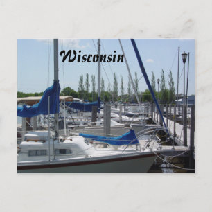 Cartão Postal Barcos à vela