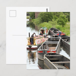 CARTÃO POSTAL BARCOS-ALTOS NO CANAL