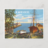 Barcos de colheita e docas de Massachusetts do Cab