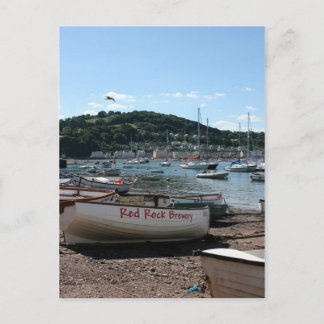 Cartão Postal Barcos de Teignmouth Devon Reino Unido