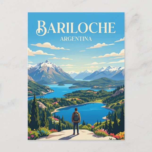 CARTÃO POSTAL BARILOCHE ARGENTINA (Frente)