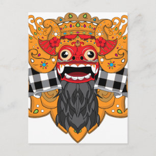 Cartão Postal Barong Bali