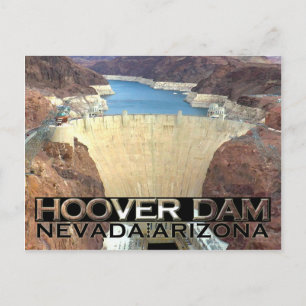 Cartão Postal Barragem Hoover