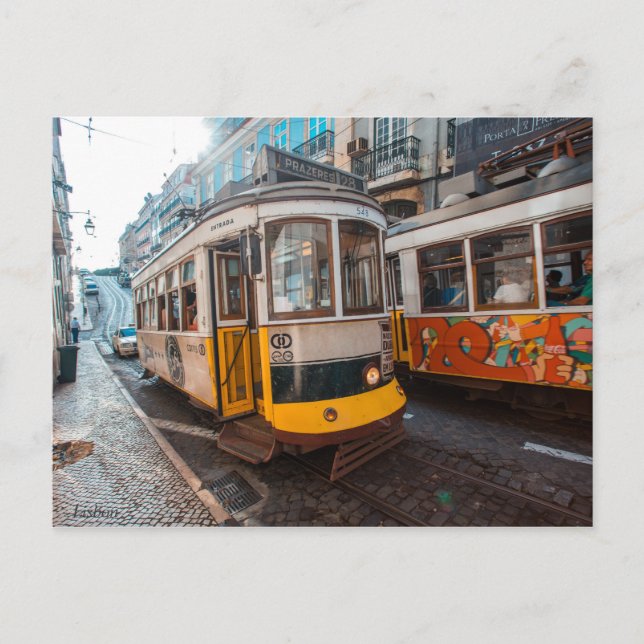 Cartão Postal Barragens antigas de Lisboa (Frente)