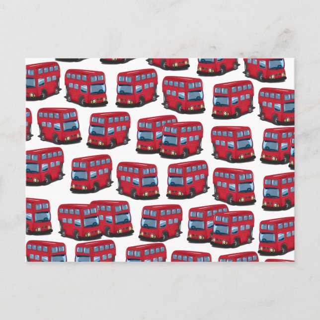 Cartão Postal Barramento de Londres (Frente)