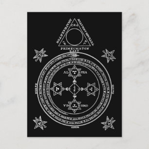 Cartão Postal Barrett Diagram