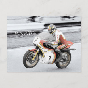 Cartão Postal Barry Sheene