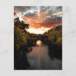 Cartão Postal Barton Creek Sunset - Austin Texas