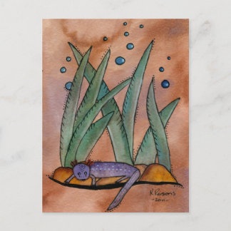 Cartão Postal Barton Primavera Salamander