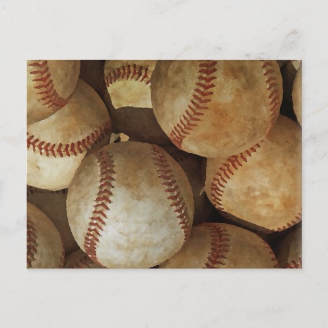 Cartão Postal Baseball (Frente)