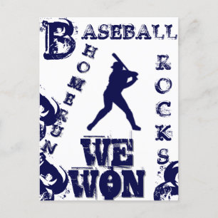Cartão Postal Baseball