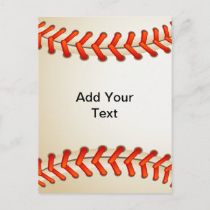 Cartão Postal Baseball