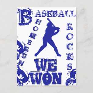 Cartão Postal Baseball